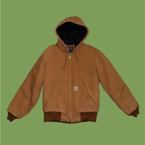 Carhartt Brown Hooded Jacket